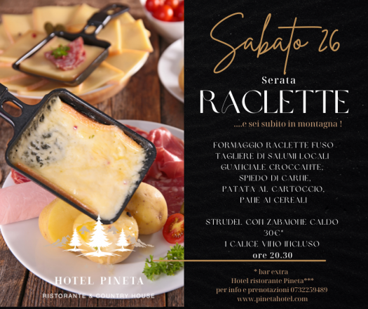 Serata raclette